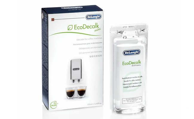 Для декальцинации приборов фирмы Delonghi рекомендуется использовать специальное средство – EcoDecalk