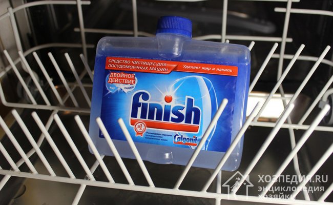 Finish Calgonit – популярное чистящее средство для посудомоек
