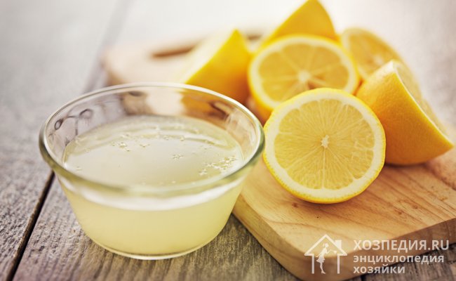 Использование лимона для чистки акриловой ванны