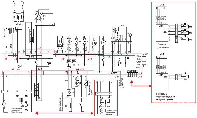 Электрическая схема стиральных машин Indesit