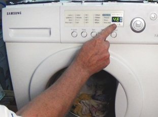 Ошибка 4е на стиральной машине Samsung: что делать?