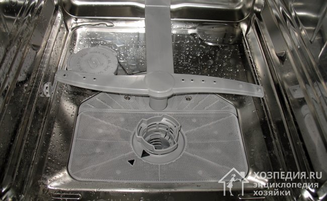 Нижняя крыльчатка-разбрызгиватель в посудомоечной машине Bosch