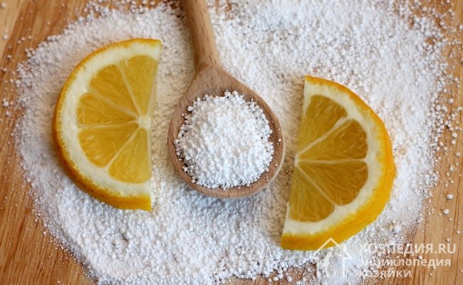 Лимонная кислота – популярное чистящее средство