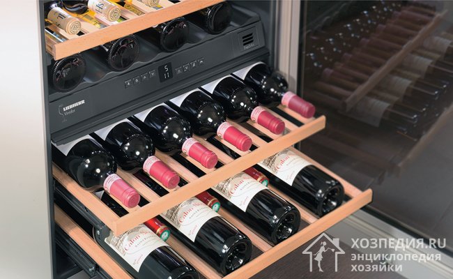 Термошкафы позволяют хранить вино в жилых помещениях
