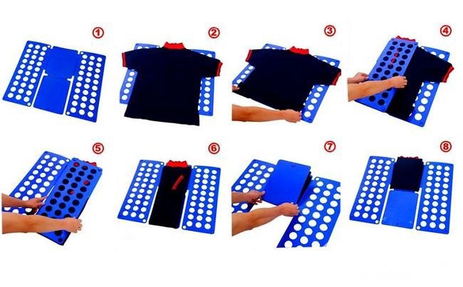 Способ 1 – решетка (доска) для сворачивания (magic folding board) 