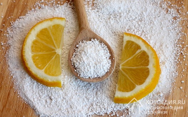 Как отбелить тюль лимонной кислотой