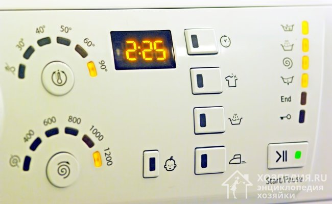 Основные режимы стиральной машины