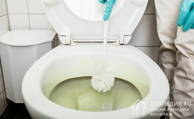 Избежать засорения унитаза поможет регулярная профилактическая чистка туалета и сливной системы