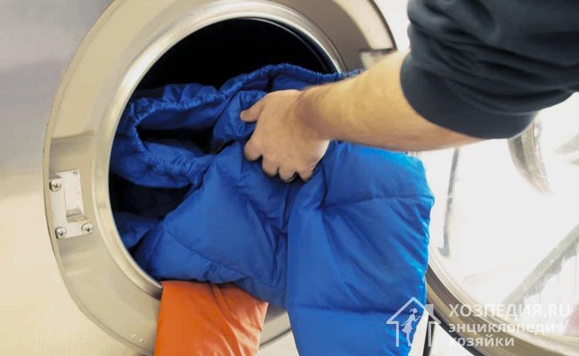 Большинство курток можно стирать в машинке-автомат