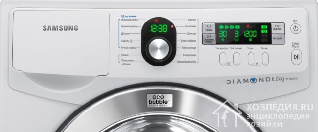 Современные стиральные машины Samsung оснащены дисплеем. При возникновении неисправности на нем появляются специальные информационные коды